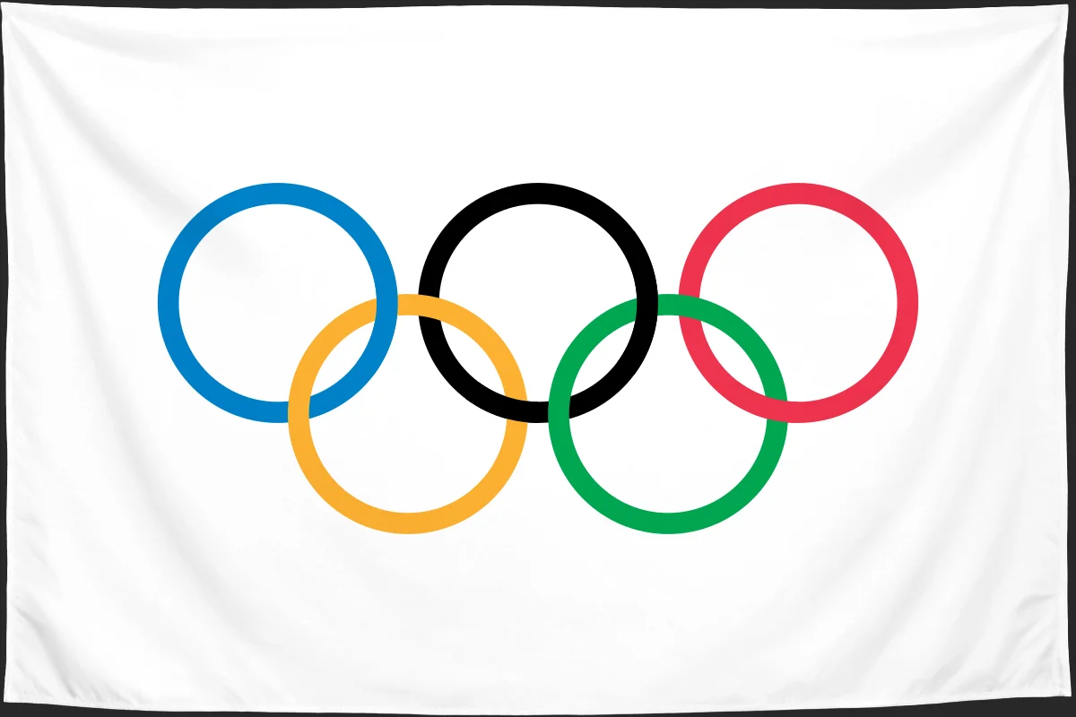 Флаг: Олимпийский флаг